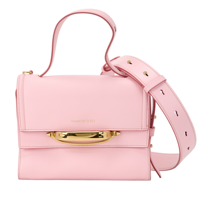 The Story Top Handle, &pound;450, Handbags, Pink, Leather, Front view